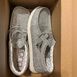 Hey Dude Men's Gray Casual Shoes